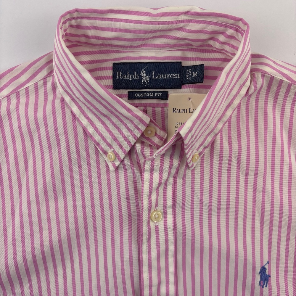 Polo Ralph Lauren Custom Fit Striped Oxford Button Down